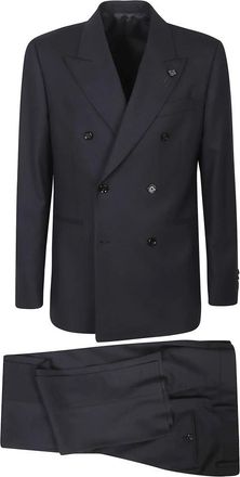 Lardini Hombre, Trajes, Azul, Talla: L