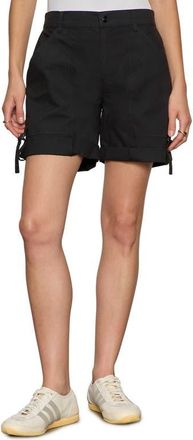Sanctuary Angels Stretch Cotton Shorts in Black at Nordstrom, Size 31
