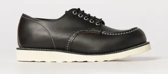 Red Wing Shoes Scarpe Derby in pelle di vitello con punta moc toe e suola in gomma