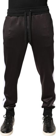 Dolce & Gabbana Mens Polyester Jogger Brown