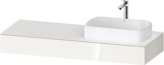 Duravit Duravit - Consola Qatego, 1400x550x170mm, Con Recorte A La Derecha