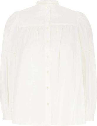 Max Mara Mujer, Blusas y Camisas, Blanco, Talla: S