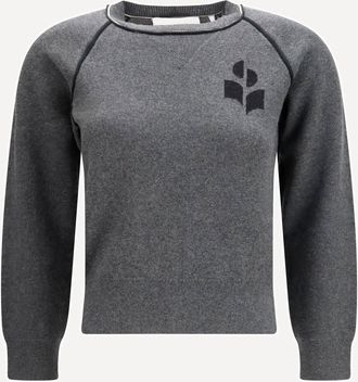 Isabel Marant Loriby logo Sweater Female 38