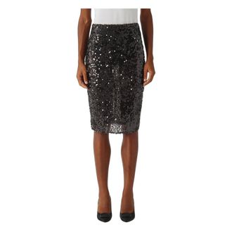 Elisabetta Franchi Mujer, Faldas, Negro, Talla: S