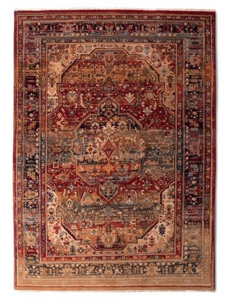 THEKO Alfombra oriental tejida - con flecos