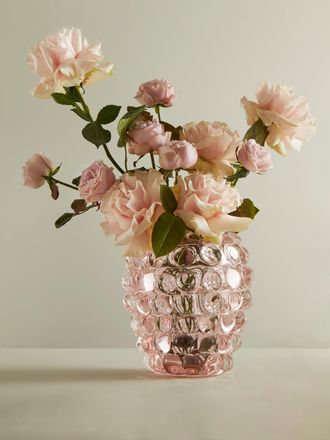 Yali Glass Boboli Hand-Blown Murano Glass Vase (8.5in/22cm)