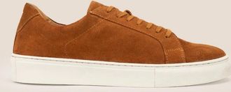 Oswin Hyde Mens Harper Tobacco Suede - Brown - Size: 10