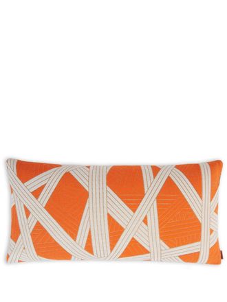 Missoni Home Kussen met geometrische print - Oranje