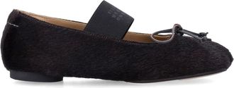Maison Margiela Ballerinas - Dames - Schoenen - Bruin - Maat: 38 EU Leer