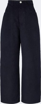 R&oacute;he R&oacute;he Berber cotton corduroy barrel-leg pants