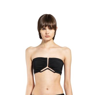 Rick Owens Allanah Bandeau Bikini Top