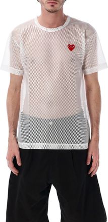 Comme Des Gar&ccedil;ons T-Shirts und Polos Wei&szlig;