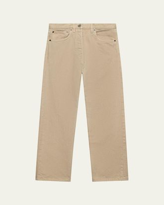 Prada Relaxed Straight-Leg Denim Jeans