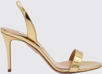 Aquazzura Sandalo So Nude in vernice laminata