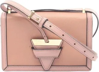 Loewe Pre-owned Cross Body Bags, female, Pink, Size: ONE SIZE Pre-owned Handbag, Shoulder bag