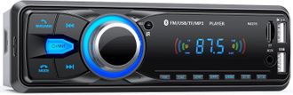 OEM Autoradio Vivavoce Bluetooth 5.0, Radio Fm, Autoradio 1 Din Per Auto Da 9-12 V, Supporta 2 Usb/aux/sd/tf/mp3, Supporta Ios/android