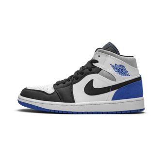 Nike Jordan 1 Mid SE Union Royal - unisex - Sport - Veelkleurig - Maat: 40 1/2 EU Leer