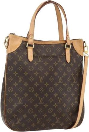 Louis Vuitton Pre-owned Canvas Schoudertas - Dames - Vintage Schoudertas - Bruin - ONE Size - Vintage