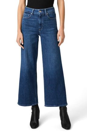 Paige Anessa High Waist Wide Leg Jeans in Corries at Nordstrom, Size 24