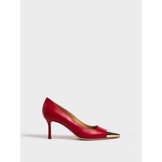 Marion Parke Ava Pump | Nappa in Lipstick Red at Nordstrom, Size 36.5
