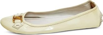 Louis Vuitton Ballerine in pelle verniciata - Toni neutri