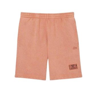 Lacoste Heren Fleece Sweat Shorts (Latte)