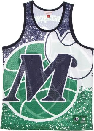 Mitchell & Ness Sportswear, male, Multicolor, Size: XL NBA Jumbotron Tank Top