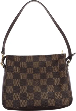 Louis Vuitton Brown Damier Canvas Pouch (Pre-Owned)