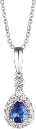 Le Vian Escape 14K 0.41 Ct. Tw. Diamond & Sapphire Pendant Necklace