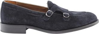 Marco Ferretti Blauwe Su&egrave;de Loafers - Heren - Nette schoenen - Blauw - 41 EU - Su&egrave;de - Schoenen