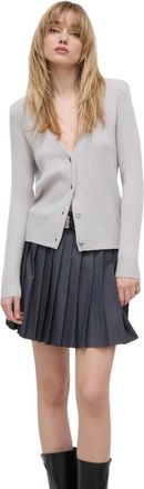 Iro Devora Cardigan - Dames - Cashmere truien - Grijs - S - Kasjmier - Truien & Vesten