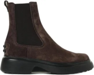 Tod's Schoenen, Dames, Bruin, 35 1/2 EU, Su&egrave;de, Gomma Su&egrave;de Chelsea Boots