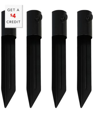 Sunnydaze Universal Ground Stake Durable Steel Torch Accessory With $4 Credit