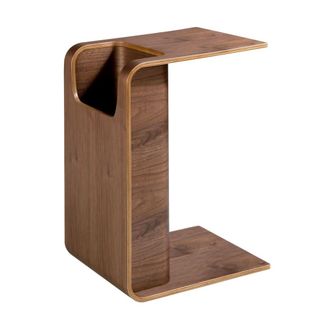 Angel Cerd&aacute; Mesa rinc&oacute;n rectangular madera chapada de roble tintado