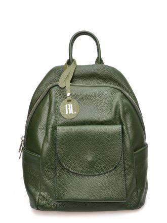 Anna Luchini Groen Rundleer Tas