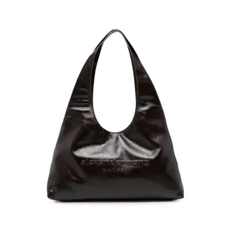 Alexander Wang Medium Pike Logo-embossed Leather Tote Bag