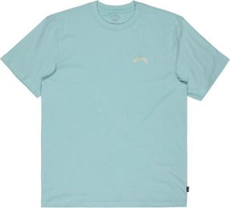 Billabong Arch Crew S/S T-Shirt f&uuml;r Herren | t&uuml;rkis/blau
