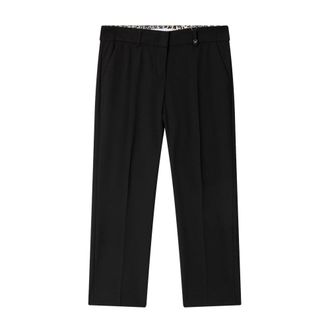 Raffaello Rossi Rechte broek - Dames - Broeken - Zwart - Maat: 2XL Leer