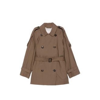 Max Mara Double-breasted Belted Coat