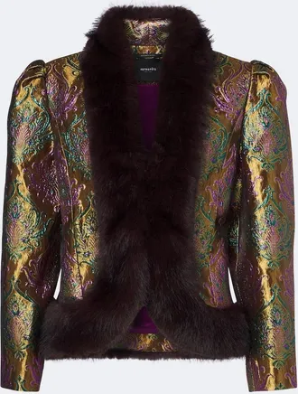 Retrof&ecirc;te Retrof&ecirc;te Chaqueta Delphira de brocado