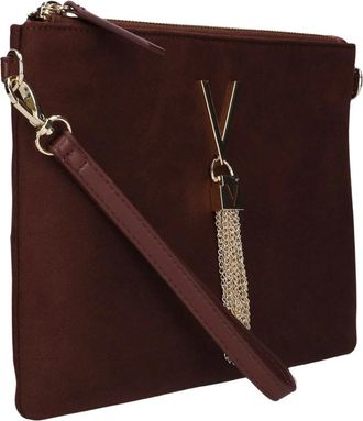 Valentino Divina Winter Clutch - Dames - Clutches - Rood - ONE Size - Tassen