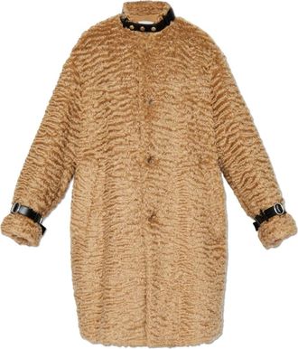 Jil Sander Mohair Jas - Dames - Jassen - Beige - XS - Katoen - Jassen