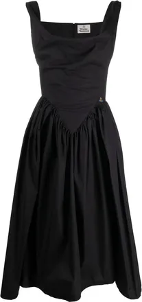 Vivienne Westwood Cowl-neck Corset Dress