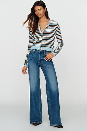 Pistola Denim Vivian Mid Rise Flare Jeans