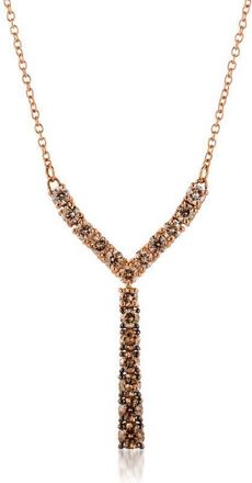 Le Vian Ladies Nude Palette Necklaces set in 14K Strawberry Gold
