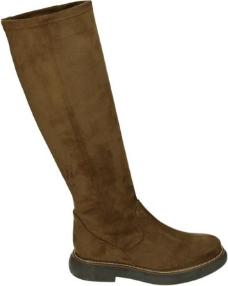 Pedro Miralles Westerse Stijl Bruine Leren Laars - Dames - Hoge Laarzen - Bruin - 38 EU - Schoenen