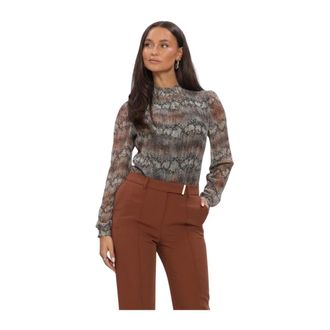 Aaiko Tory Snake PES 554 - Dames - Blouses & Shirts - Veelkleurig - Maat: XL Poliester