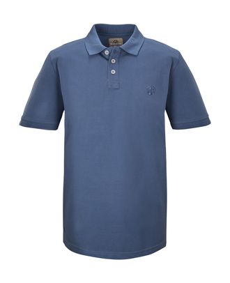 G.I.G.A. DX by killtec Poloshirt GS 5 MN PLSHRT GOTS, Herren, Gr. 4XL, blau, Obermaterial: 100% Baumwolle, G.I.G.A. DX BY KILLTEC, Shirts Poloshirt, GOTS-zertifiziertes Bio-
