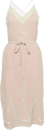 Zadig&Voltaire Jurk met kanten afwerking - Roze