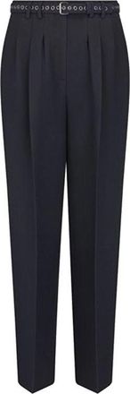 Dior Black Wool Casual Womens Pants